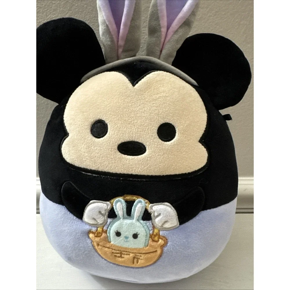 Squishmallow Kellytoy Plush Disney Mickey with Bunny Ears 8